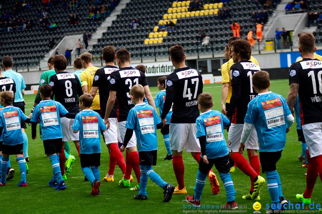 Fussball: FSC Schaffhausen vs. FC Aarau - 4:0, 07.05.2017