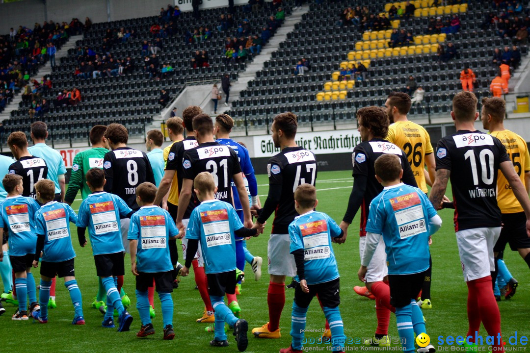 Fussball: FSC Schaffhausen vs. FC Aarau - 4:0, 07.05.2017