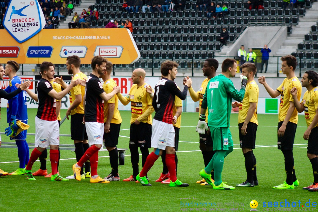 Fussball: FSC Schaffhausen vs. FC Aarau - 4:0, 07.05.2017