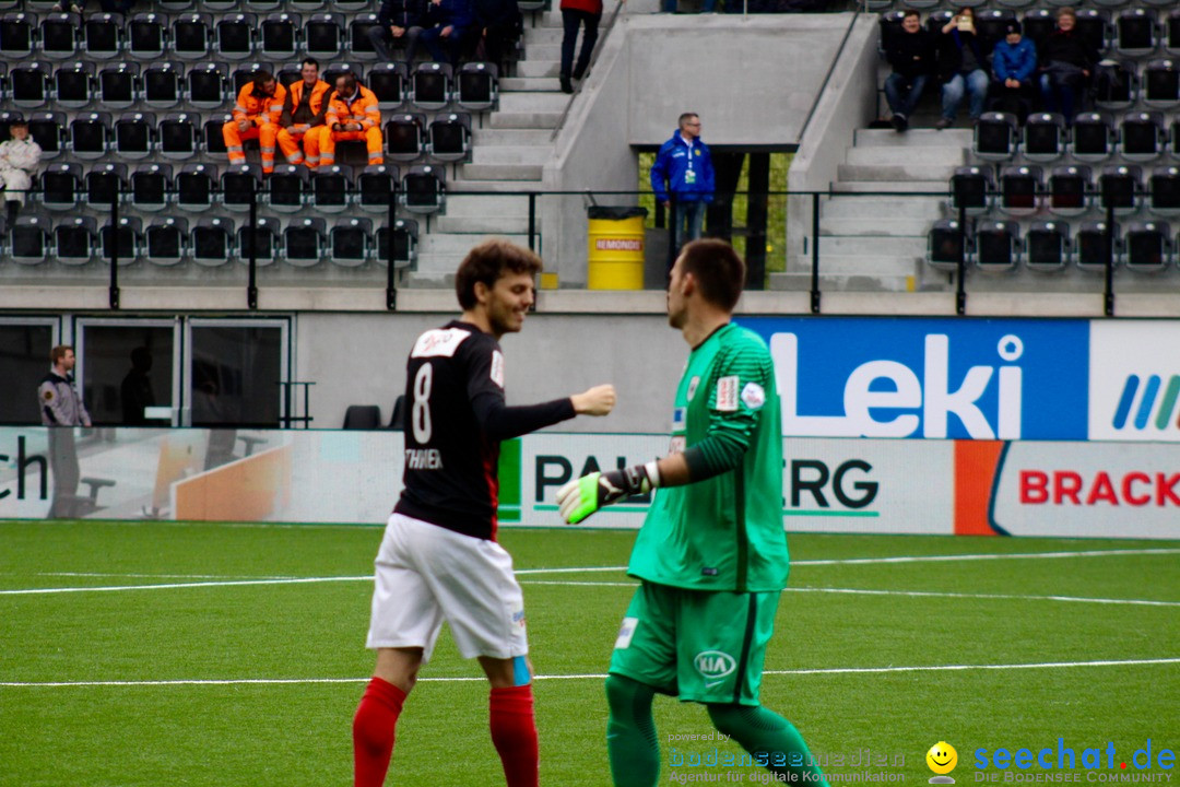 Fussball: FSC Schaffhausen vs. FC Aarau - 4:0, 07.05.2017