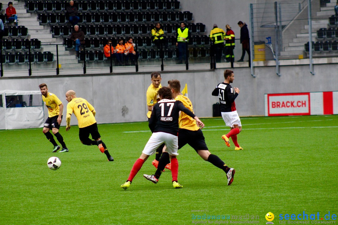 Fussball: FSC Schaffhausen vs. FC Aarau - 4:0, 07.05.2017