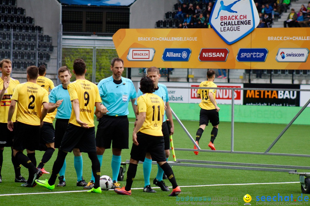 Fussball: FSC Schaffhausen vs. FC Aarau - 4:0, 07.05.2017