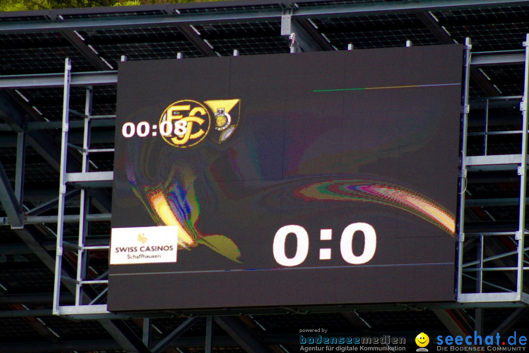 Fussball: FSC Schaffhausen vs. FC Aarau - 4:0, 07.05.2017
