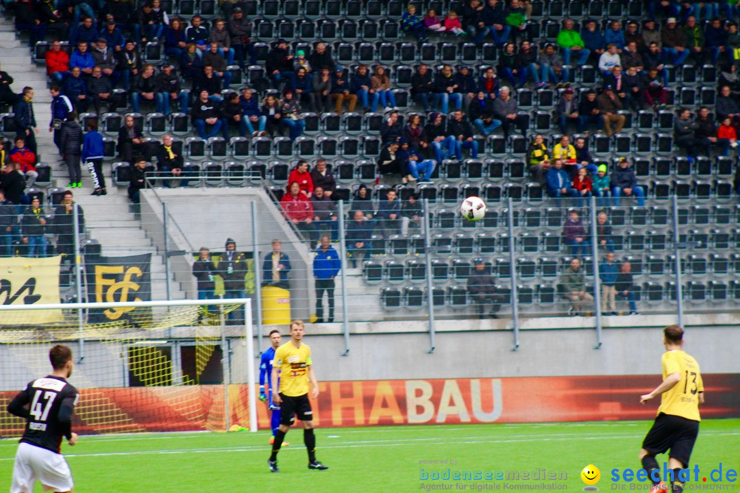 Fussball: FSC Schaffhausen vs. FC Aarau - 4:0, 07.05.2017