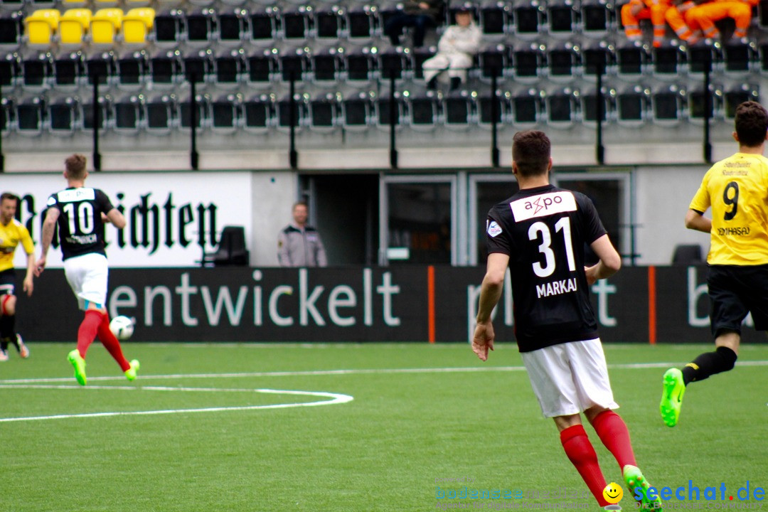 Fussball: FSC Schaffhausen vs. FC Aarau - 4:0, 07.05.2017