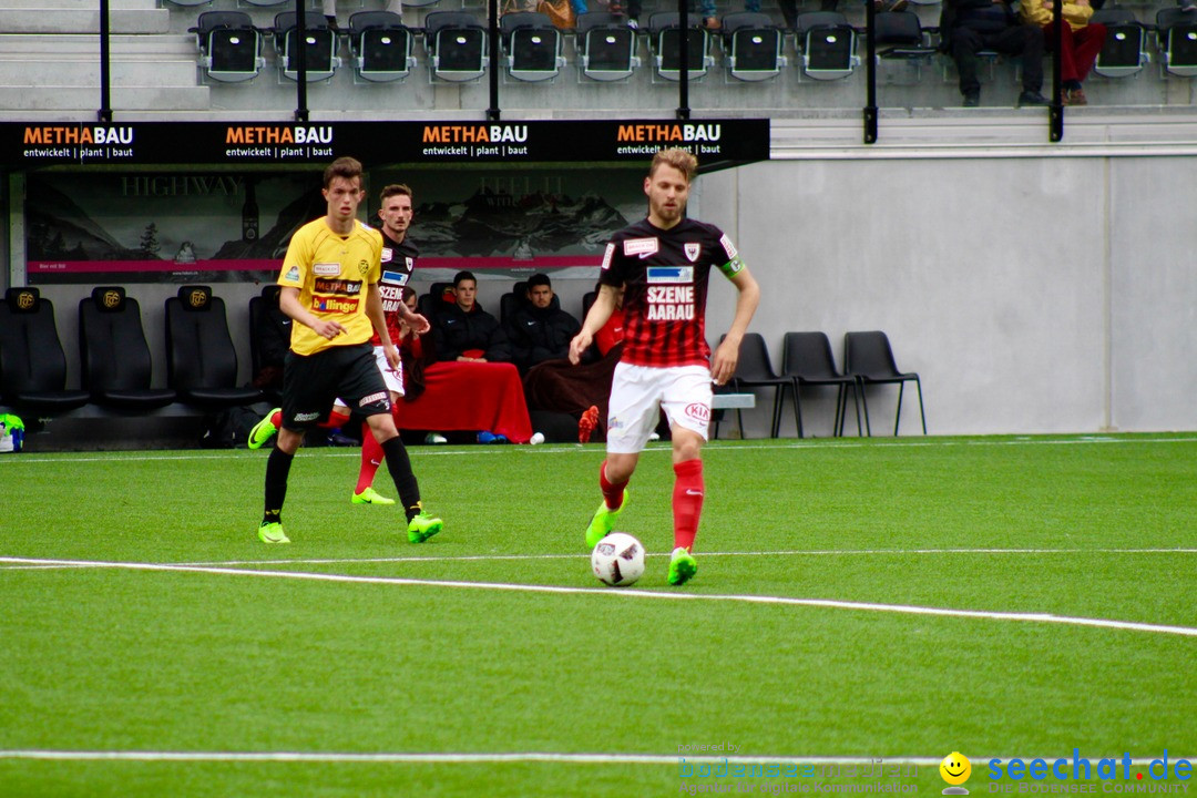 Fussball: FSC Schaffhausen vs. FC Aarau - 4:0, 07.05.2017