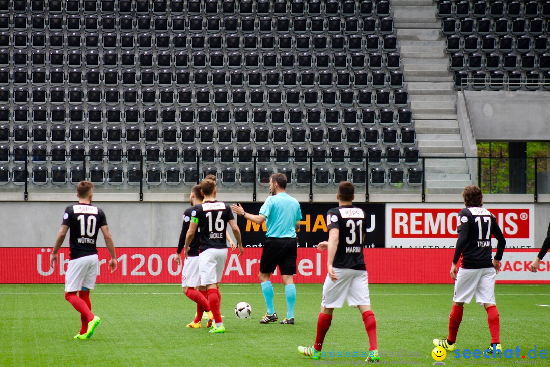 Fussball: FSC Schaffhausen vs. FC Aarau - 4:0, 07.05.2017
