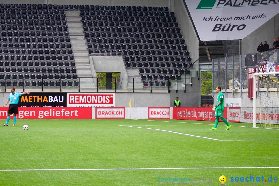 Fussball: FSC Schaffhausen vs. FC Aarau - 4:0, 07.05.2017