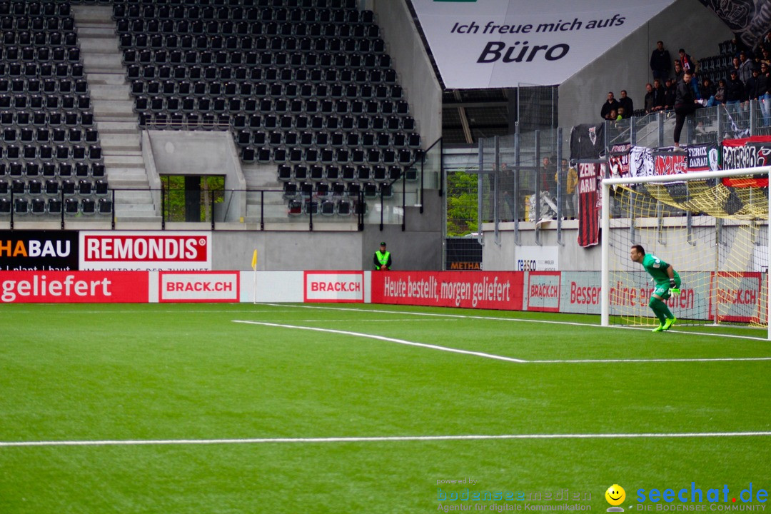 Fussball: FSC Schaffhausen vs. FC Aarau - 4:0, 07.05.2017