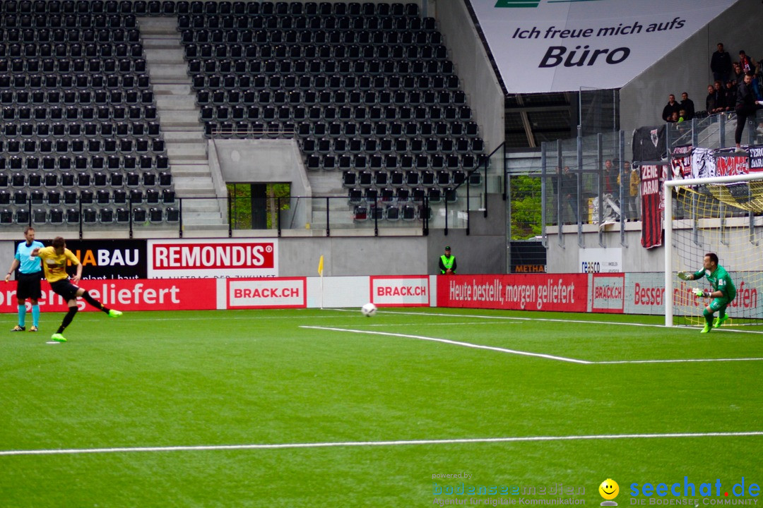Fussball: FSC Schaffhausen vs. FC Aarau - 4:0, 07.05.2017