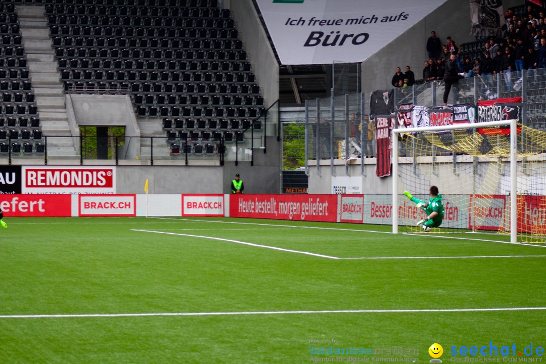 Fussball: FSC Schaffhausen vs. FC Aarau - 4:0, 07.05.2017
