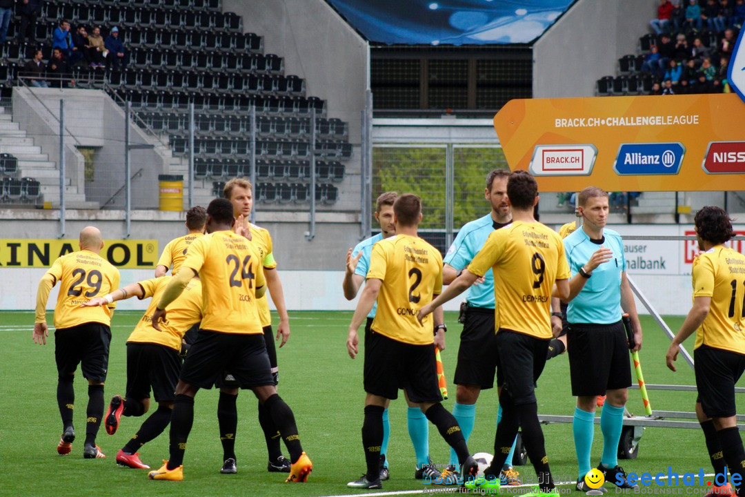 Fussball: FSC Schaffhausen vs. FC Aarau - 4:0, 07.05.2017