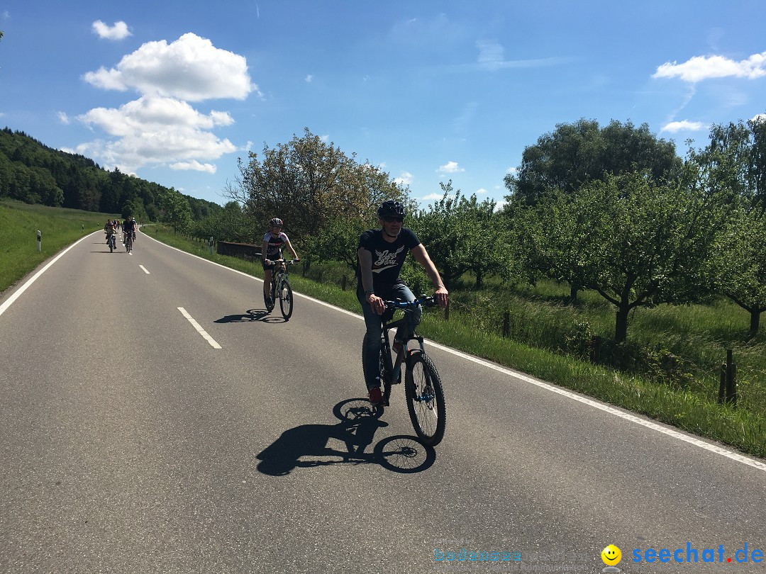 SlowUp Hegau-Schaffhausen, TEAM seechat.de Bodensee-Community, 21.05.17