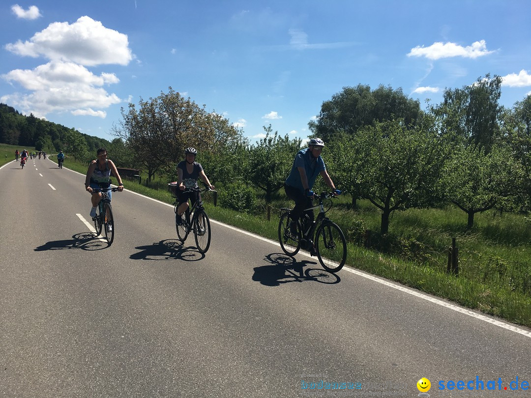 SlowUp Hegau-Schaffhausen, TEAM seechat.de Bodensee-Community, 21.05.17
