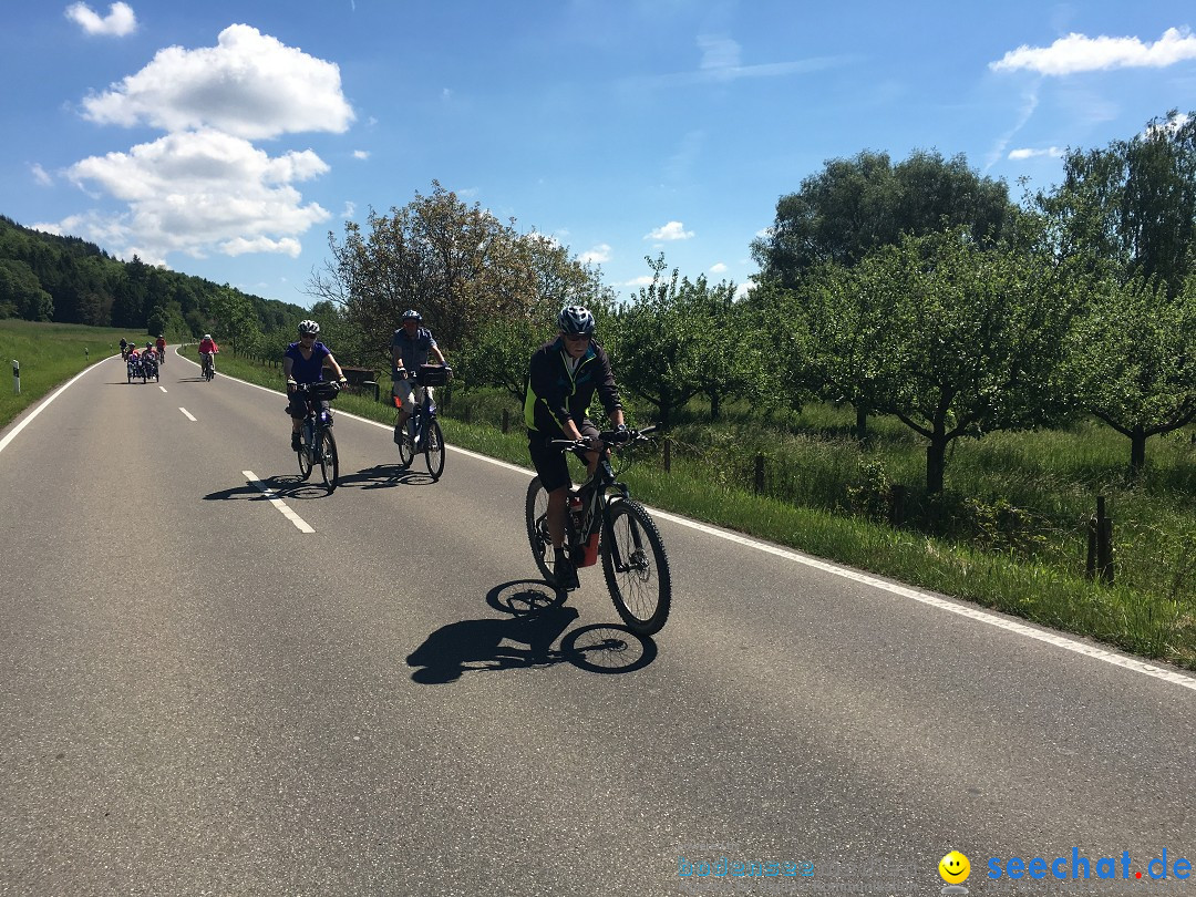 SlowUp Hegau-Schaffhausen, TEAM seechat.de Bodensee-Community, 21.05.17