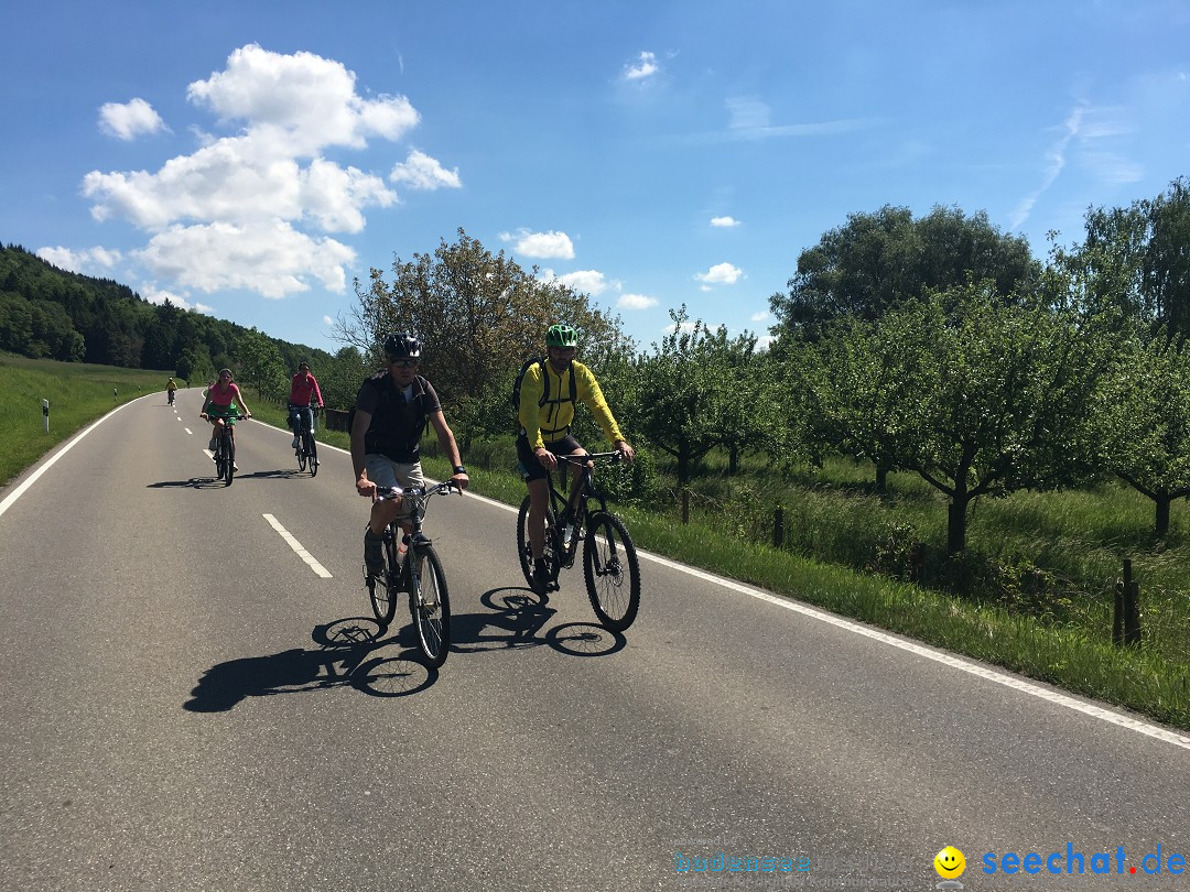 SlowUp Hegau-Schaffhausen, TEAM seechat.de Bodensee-Community, 21.05.17