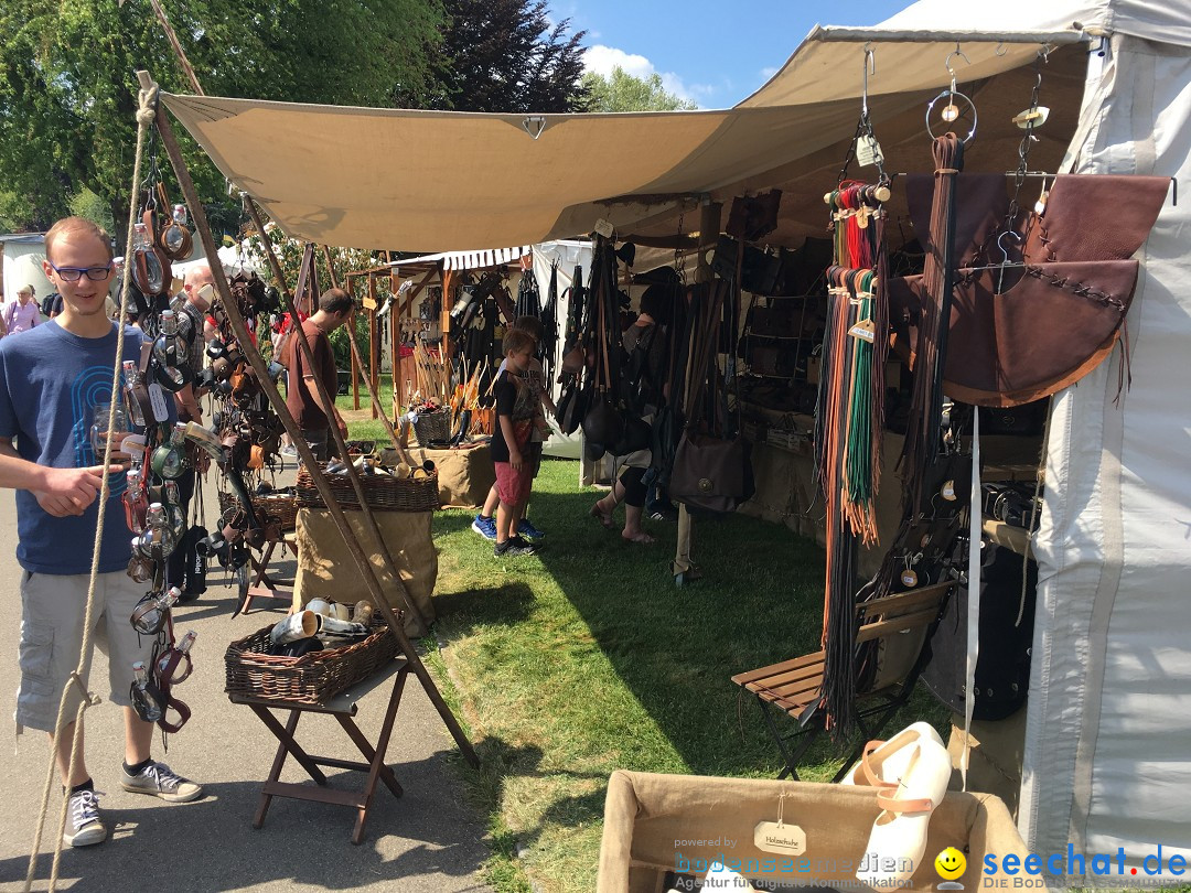 Mittelaltermarkt: Uhldingen am Bodensee, 25.05.2017