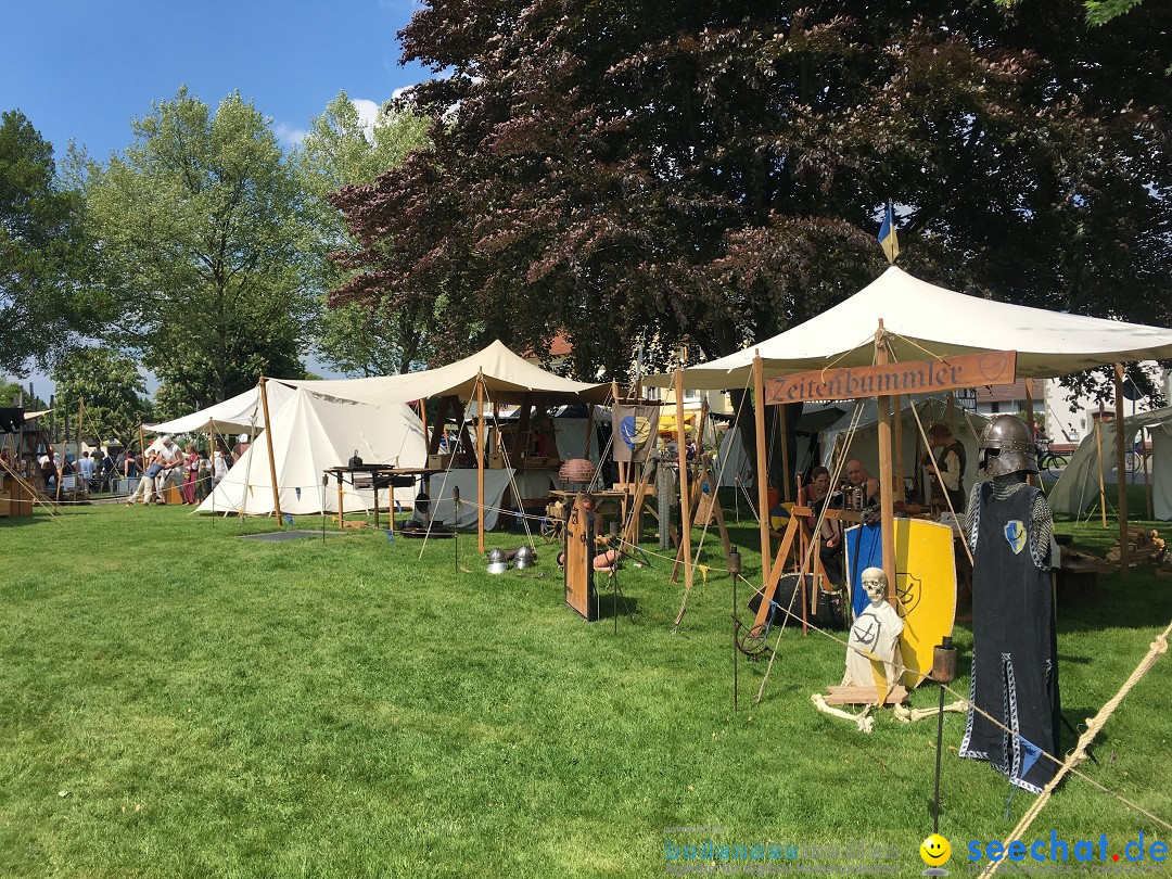 Mittelaltermarkt: Uhldingen am Bodensee, 25.05.2017