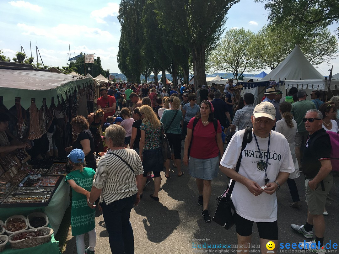 Mittelaltermarkt: Uhldingen am Bodensee, 25.05.2017