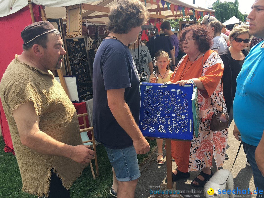Mittelaltermarkt: Uhldingen am Bodensee, 25.05.2017