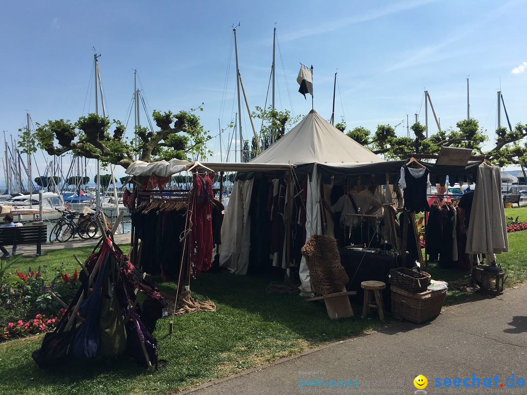 Mittelaltermarkt: Uhldingen am Bodensee, 25.05.2017