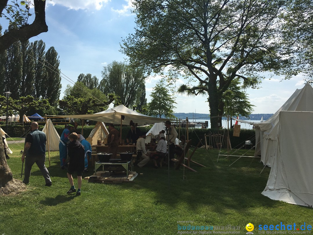 Mittelaltermarkt: Uhldingen am Bodensee, 25.05.2017