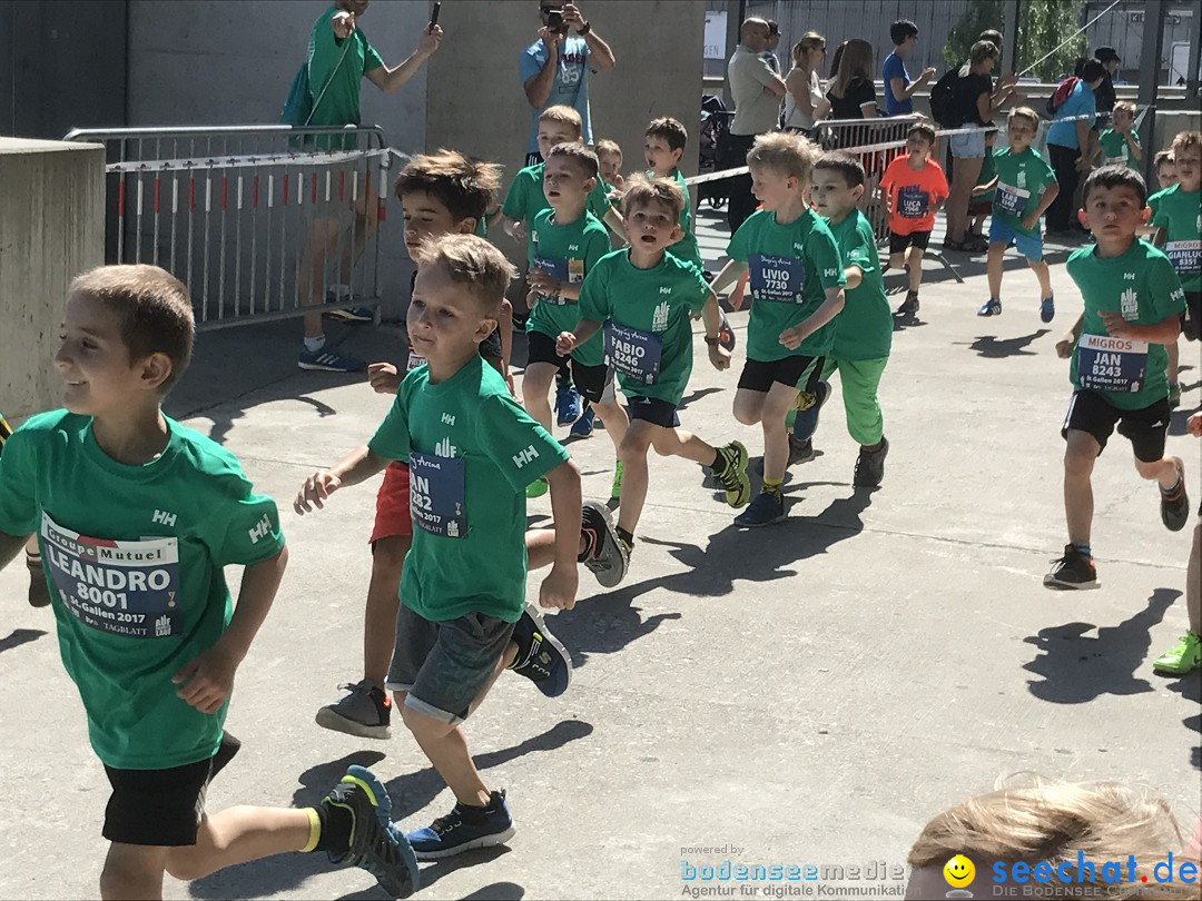Auffahrtslauf: St. Gallen am Bodensee, 25.05.2017