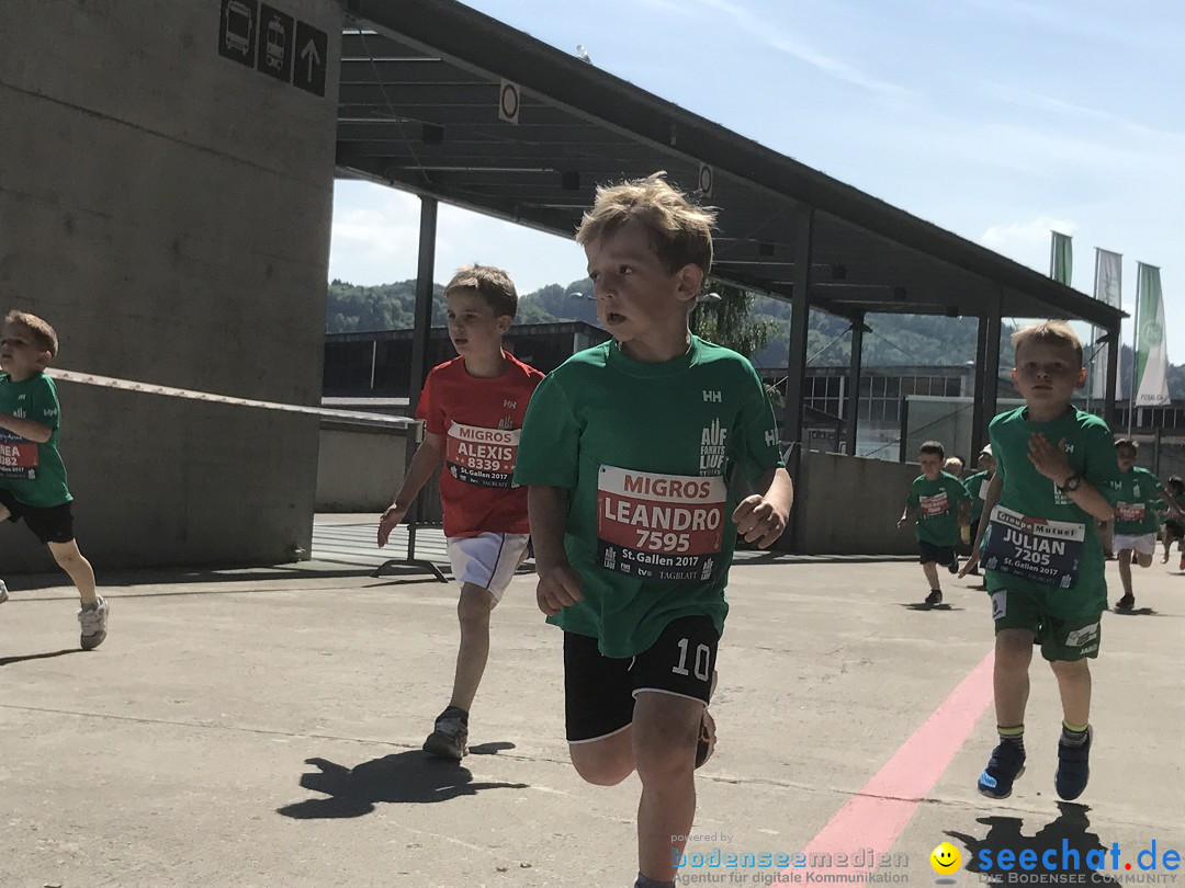 Auffahrtslauf: St. Gallen am Bodensee, 25.05.2017