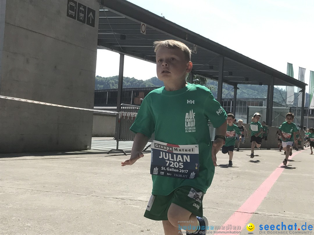 Auffahrtslauf: St. Gallen am Bodensee, 25.05.2017