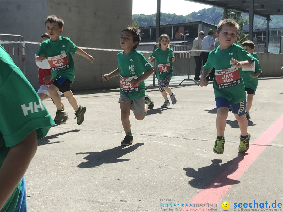 Auffahrtslauf: St. Gallen am Bodensee, 25.05.2017
