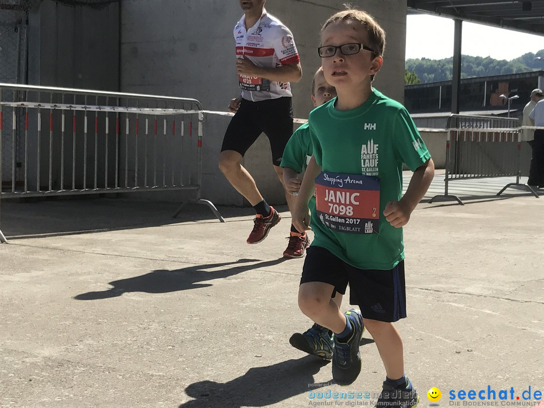 Auffahrtslauf: St. Gallen am Bodensee, 25.05.2017