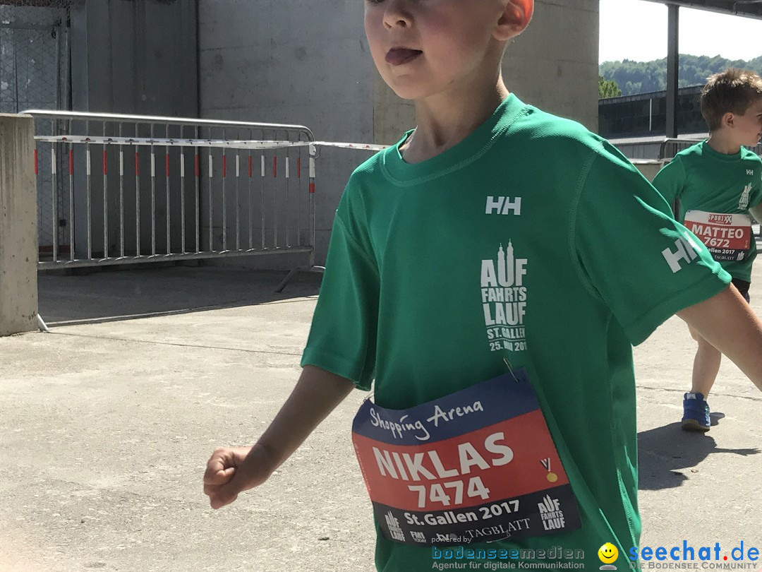 Auffahrtslauf: St. Gallen am Bodensee, 25.05.2017