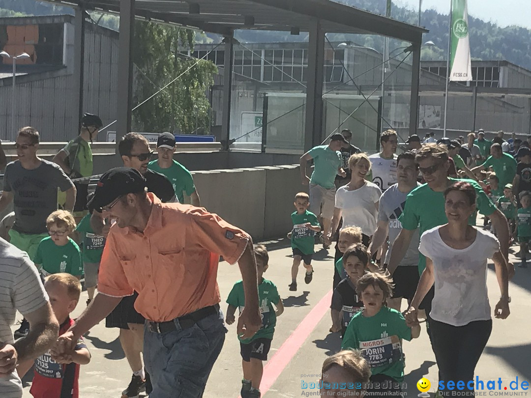 Auffahrtslauf: St. Gallen am Bodensee, 25.05.2017