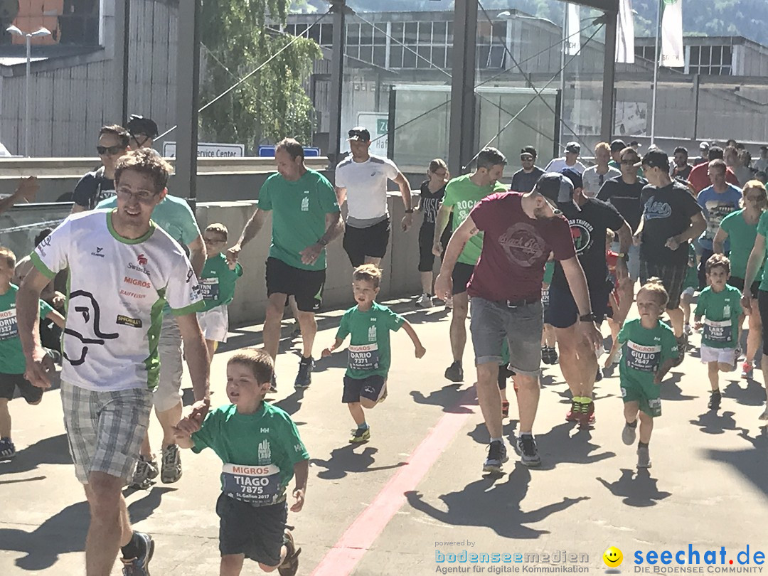 Auffahrtslauf: St. Gallen am Bodensee, 25.05.2017