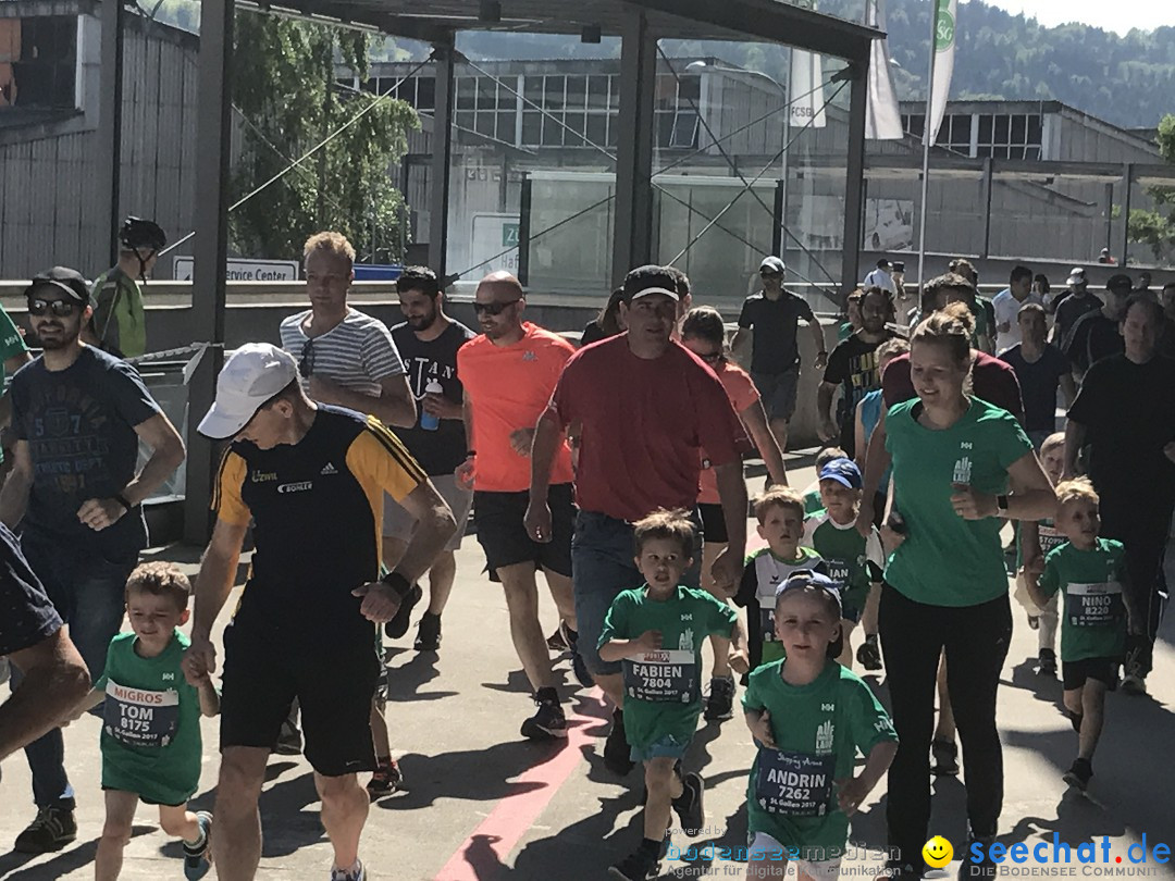 Auffahrtslauf: St. Gallen am Bodensee, 25.05.2017
