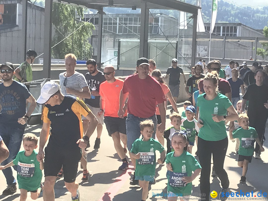Auffahrtslauf: St. Gallen am Bodensee, 25.05.2017