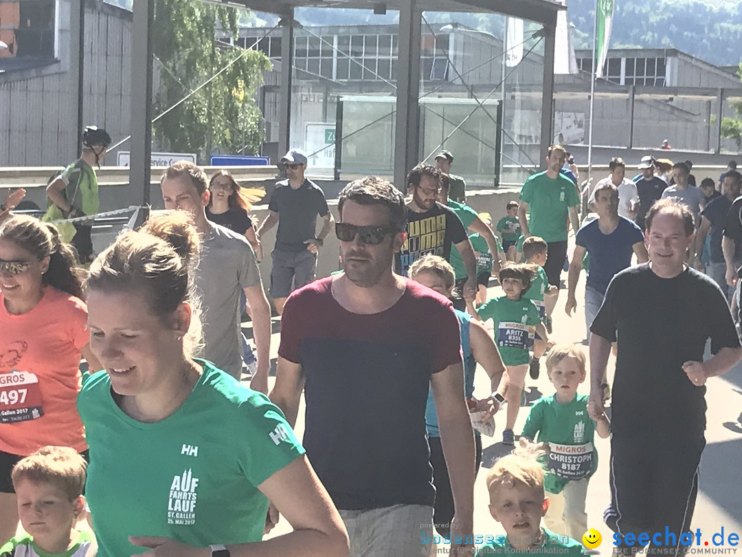 Auffahrtslauf: St. Gallen am Bodensee, 25.05.2017