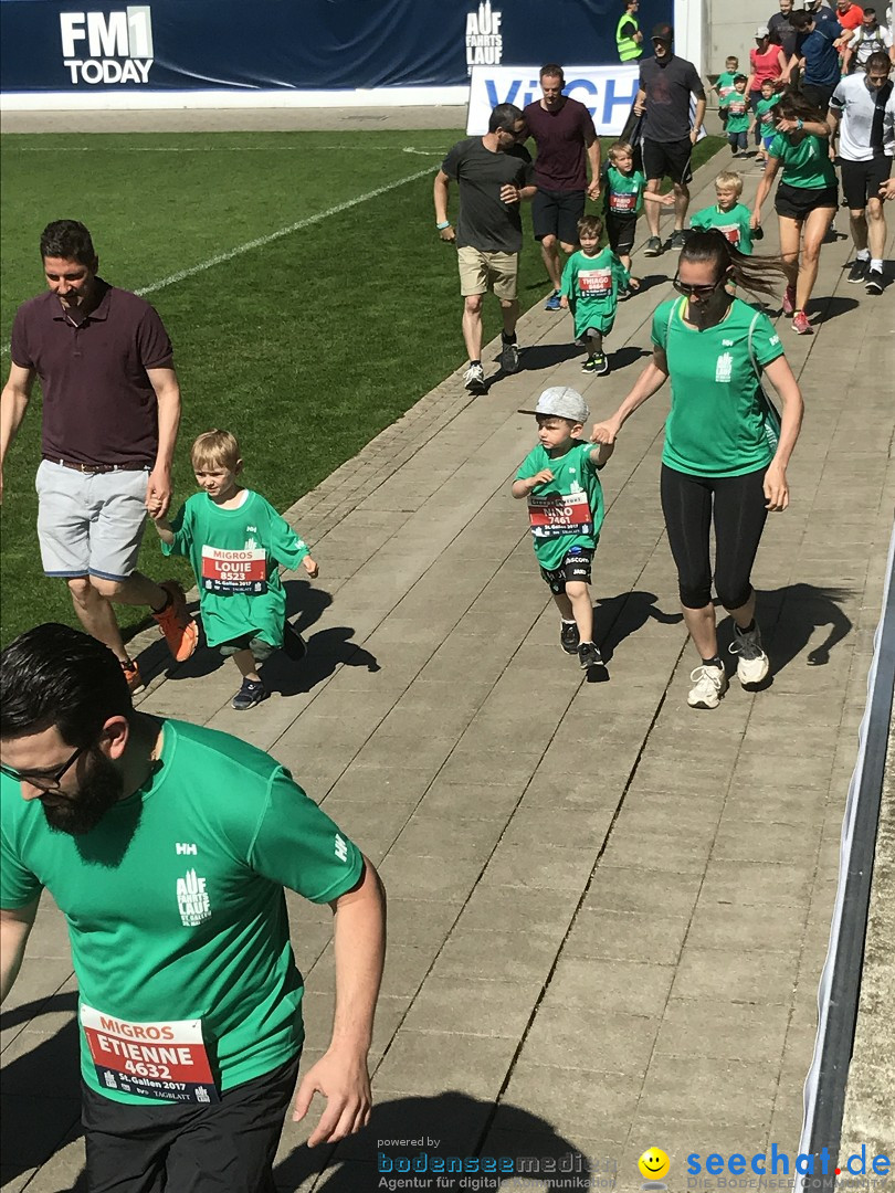 Auffahrtslauf: St. Gallen am Bodensee, 25.05.2017