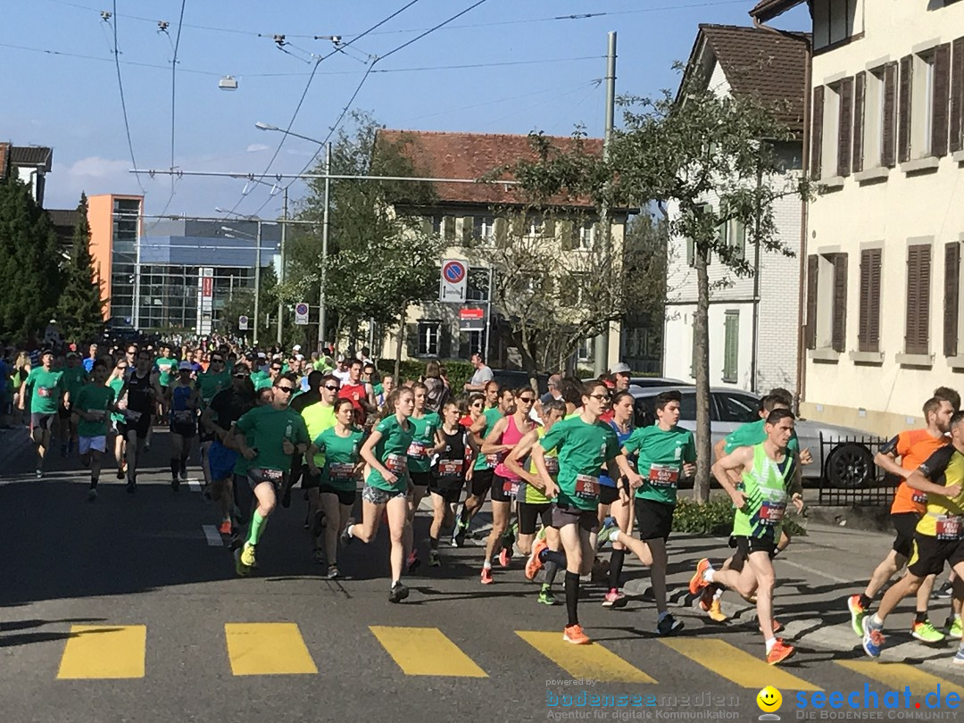 Auffahrtslauf: St. Gallen am Bodensee, 25.05.2017