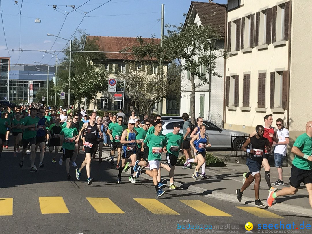 Auffahrtslauf: St. Gallen am Bodensee, 25.05.2017