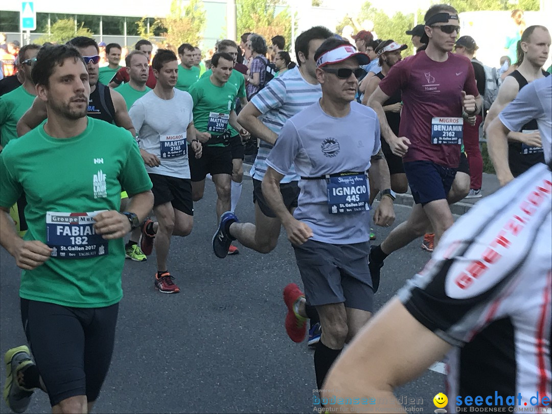 Auffahrtslauf: St. Gallen am Bodensee, 25.05.2017