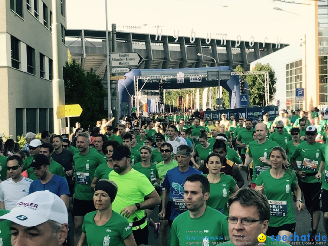 Auffahrtslauf: St. Gallen am Bodensee, 25.05.2017