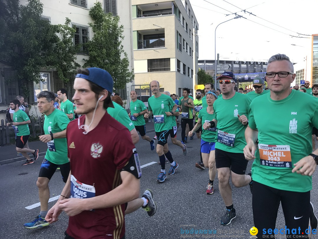 Auffahrtslauf: St. Gallen am Bodensee, 25.05.2017
