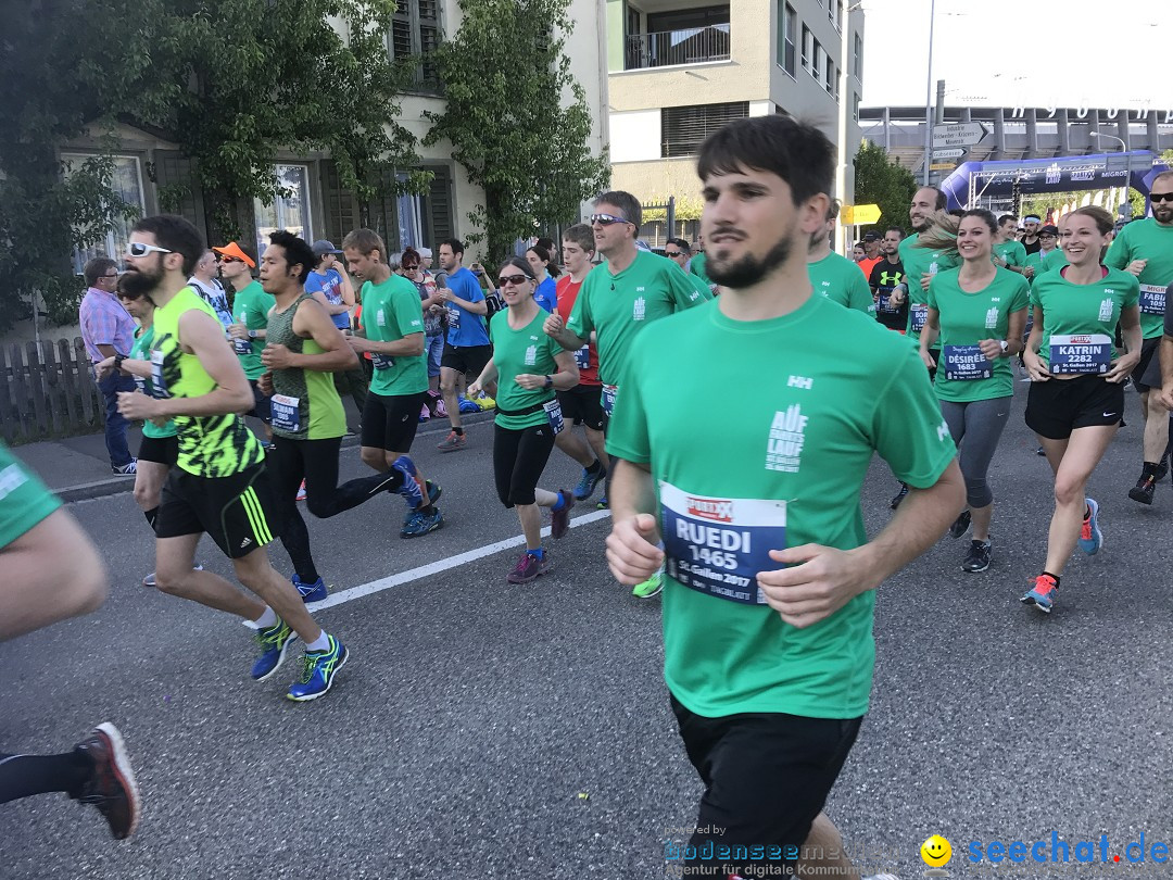 Auffahrtslauf: St. Gallen am Bodensee, 25.05.2017