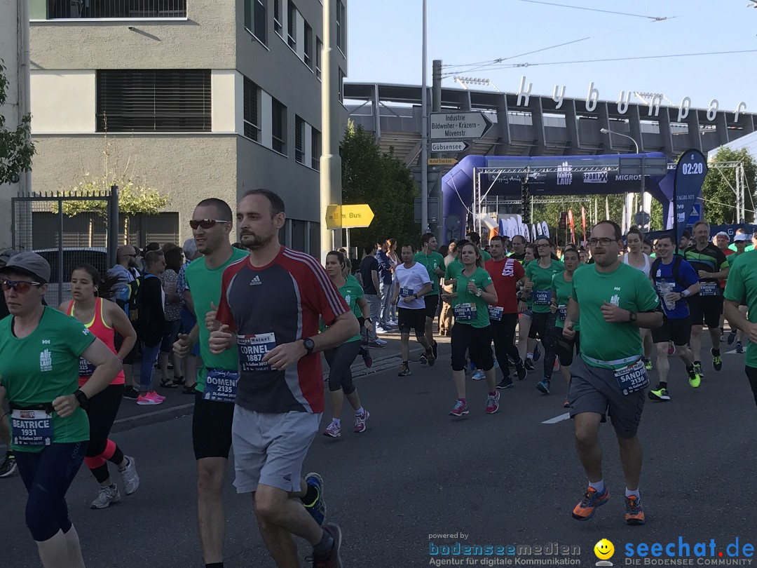 Auffahrtslauf: St. Gallen am Bodensee, 25.05.2017