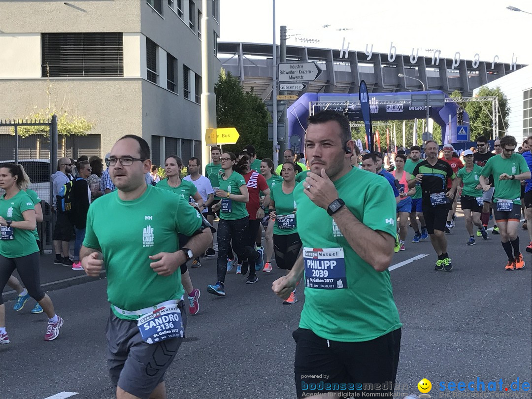 Auffahrtslauf: St. Gallen am Bodensee, 25.05.2017