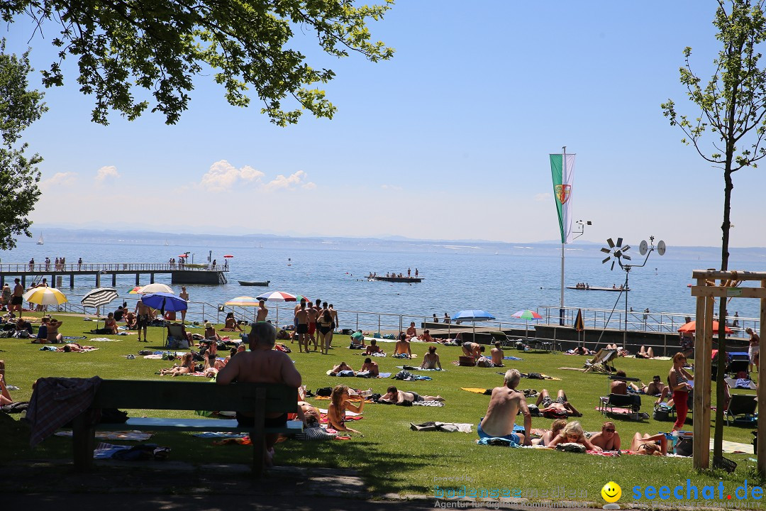 Picknick am Bodensee - Strandbad Friedrichshafen: SUP und Kino, 27.05.2017