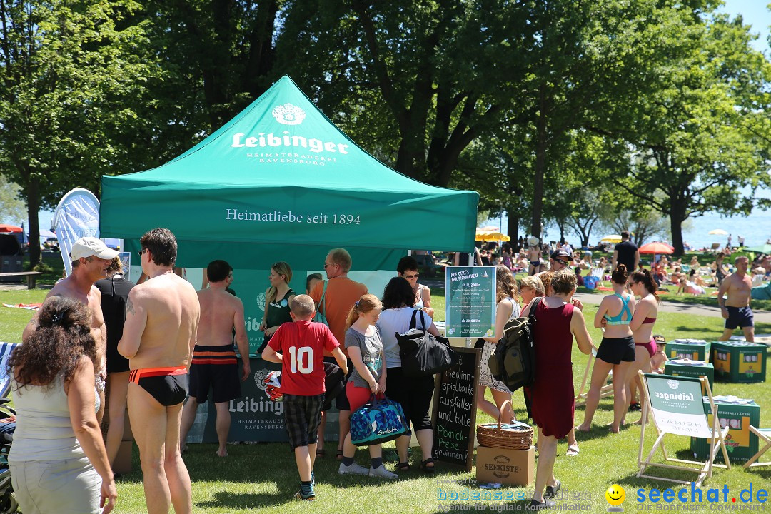 Picknick am Bodensee - Strandbad Friedrichshafen: SUP und Kino, 27.05.2017