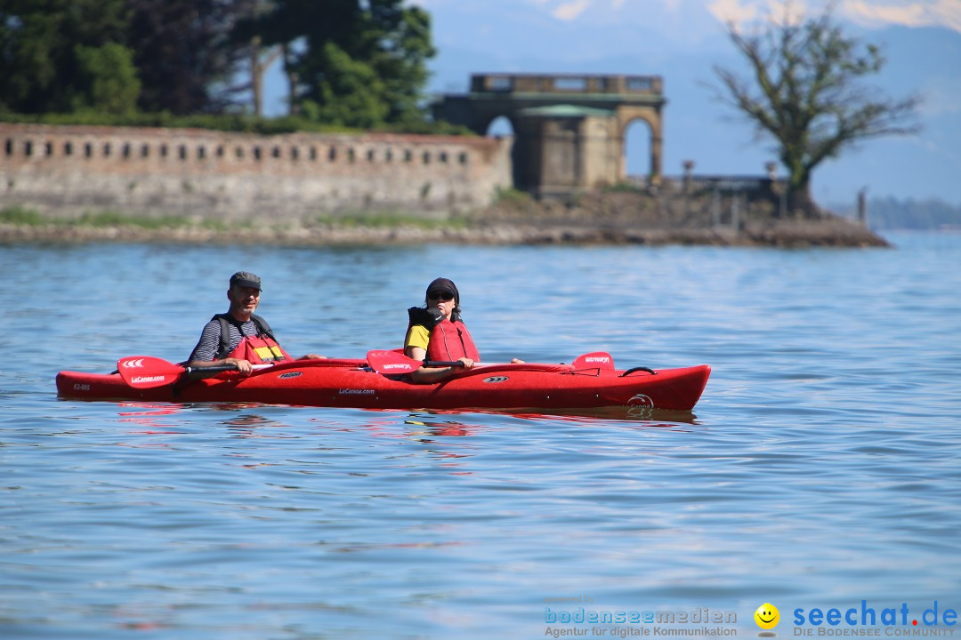 Picknick am Bodensee - Strandbad Friedrichshafen: SUP und Kino, 27.05.2017