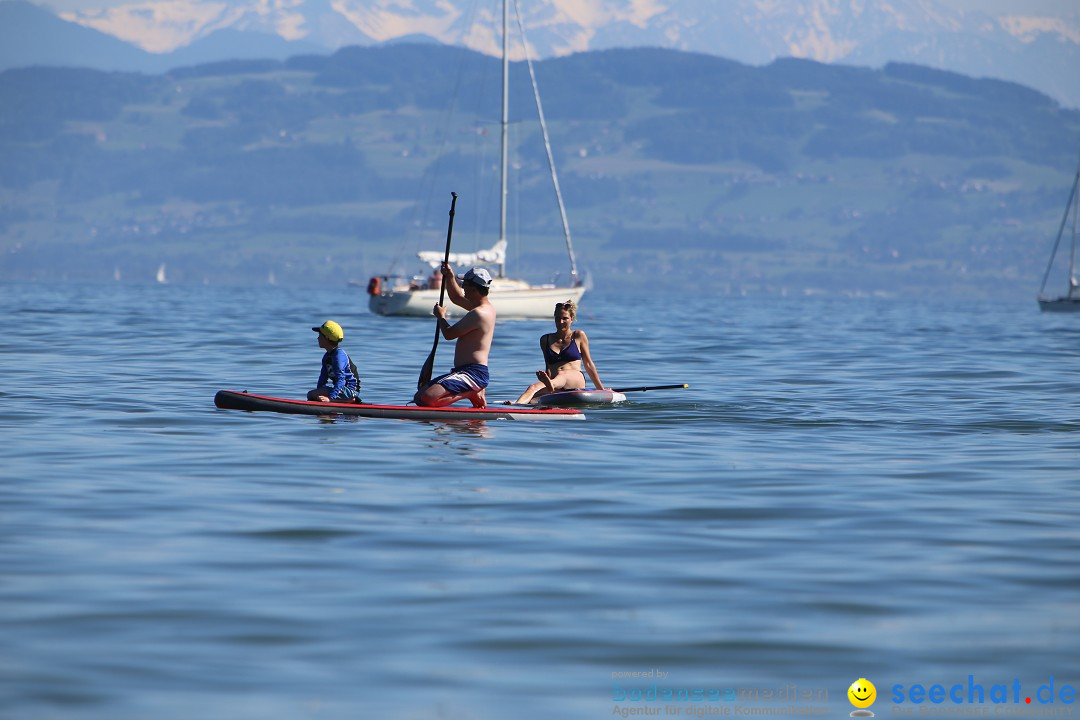 Picknick am Bodensee - Strandbad Friedrichshafen: SUP und Kino, 27.05.2017